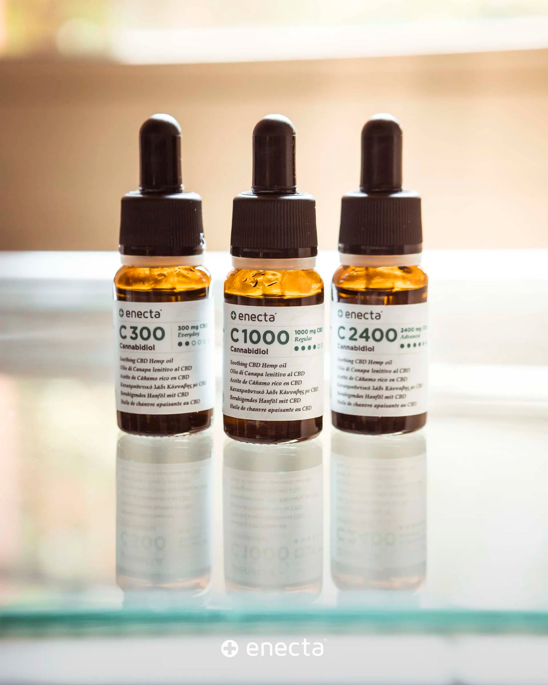 CBD in gocce per la pelle Enecta