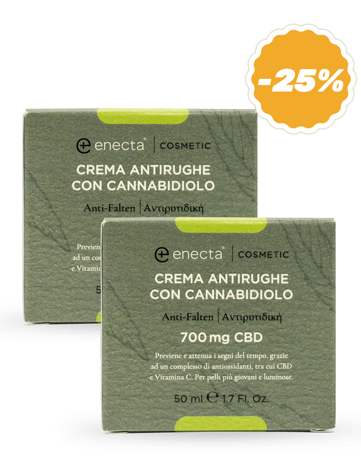 2 pack | Crema antirughe con CBD | 50ml