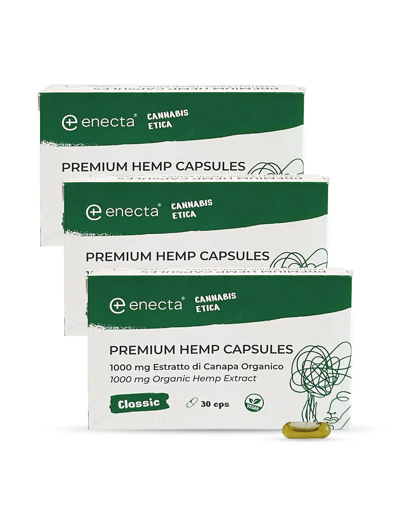 3 pack Capsule CBD Premium vegane 30