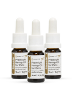3 pack Olio CBD per animali 10 ml
