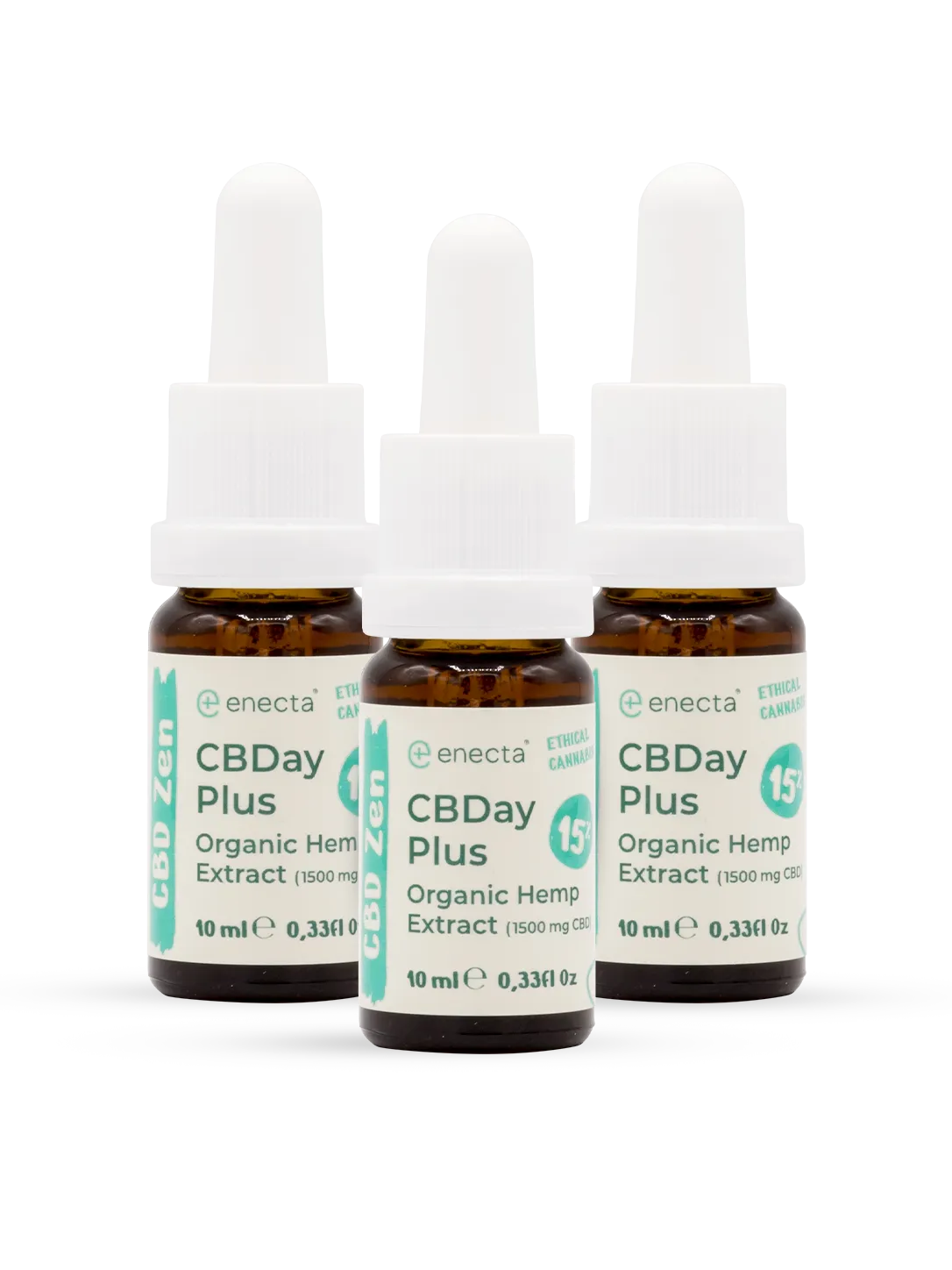 3 pack Olio CBDay 15% 10 ml