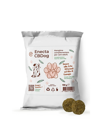 Biscotti CBDog per cani - confezione fronte