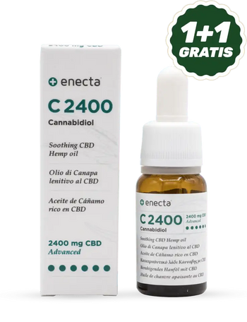 C2400 - Olio lenitivo al CBD 24% - 10ml