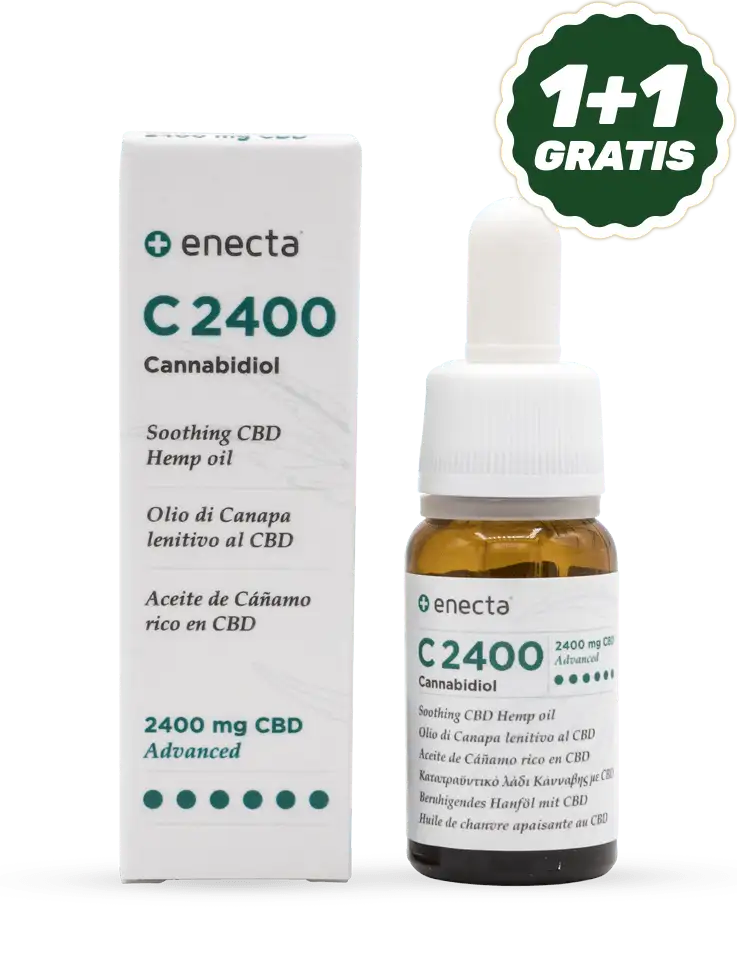 C2400 - Olio lenitivo al CBD 24% - 10ml