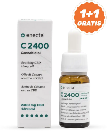 C2400 - Olio lenitivo al CBD 24% - 10ml