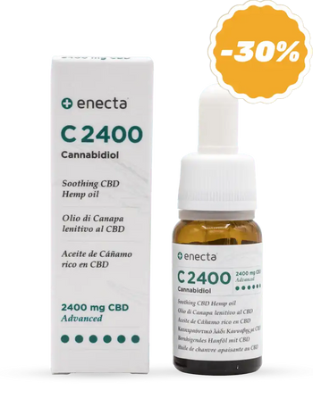 C2400 - Olio lenitivo al CBD 24% - 10ml