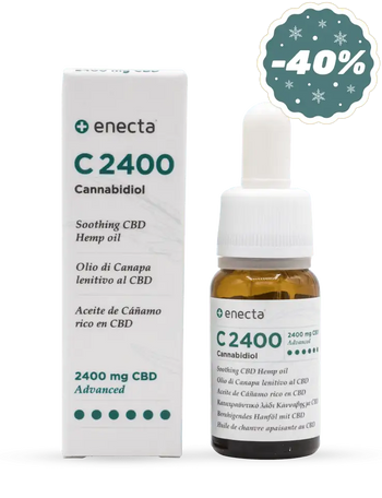 C2400 - Olio lenitivo al CBD 24% - 10ml