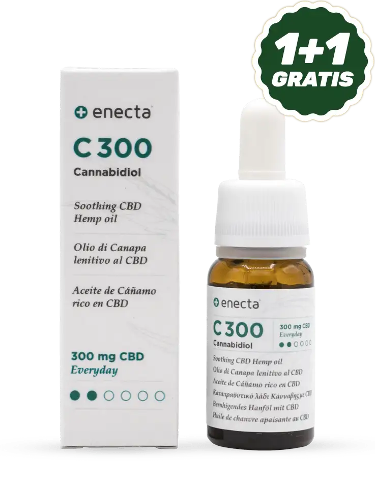 C300 - Olio lenitivo al CBD 3% - 10ml