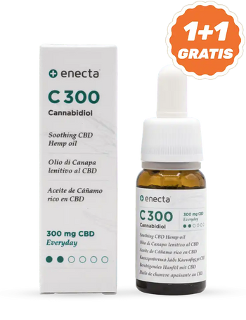 C300 - Olio lenitivo al CBD 3% - 10ml