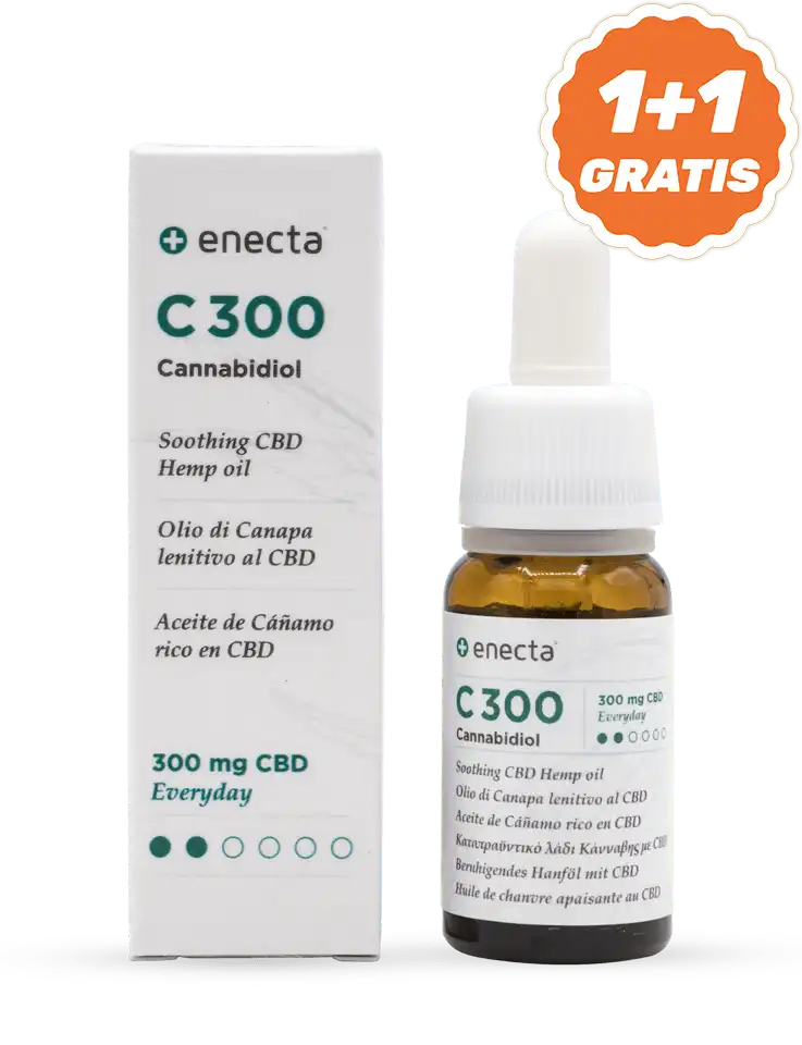C300 - Olio lenitivo al CBD 3% - 10ml