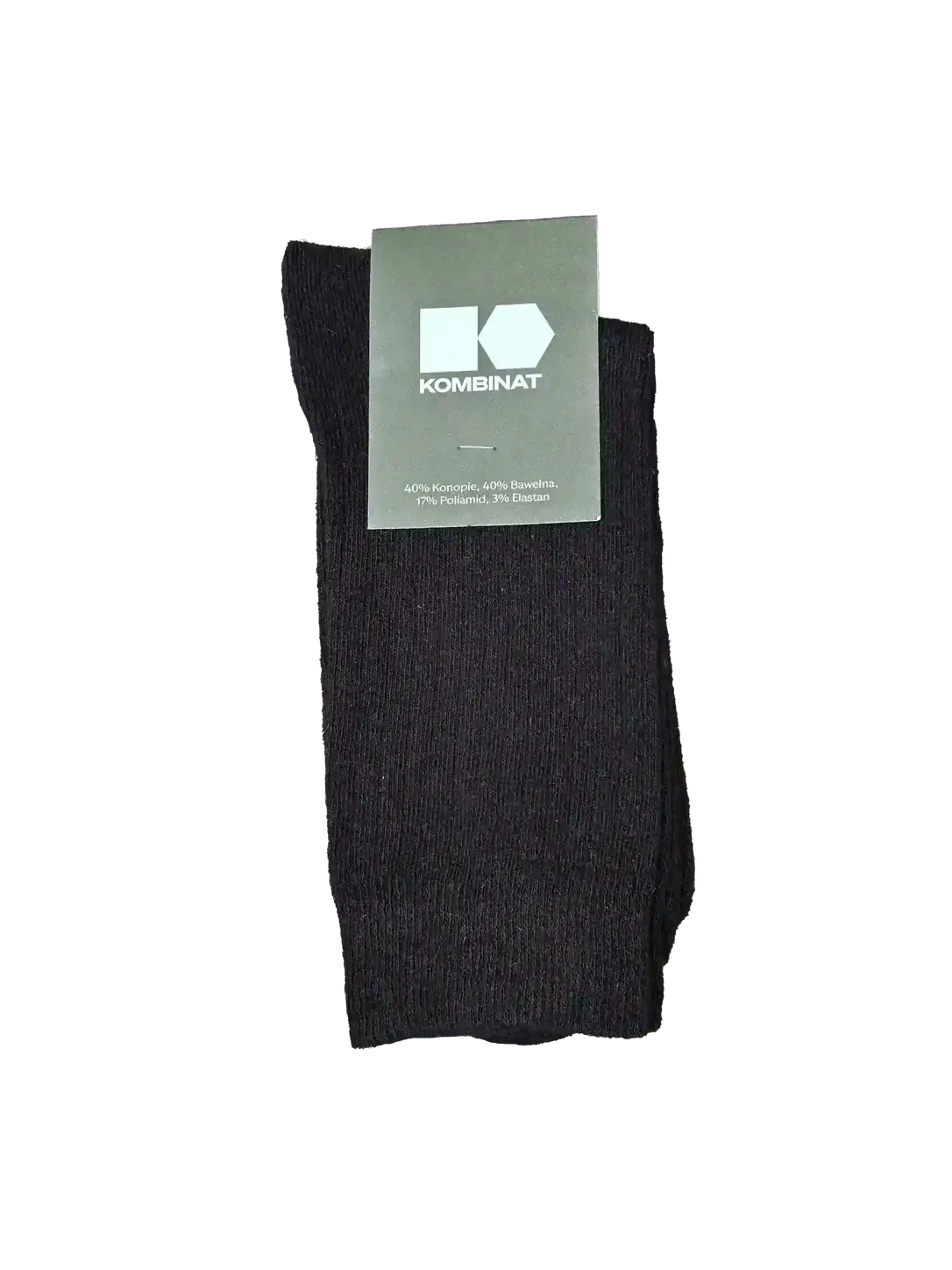 Calzini in canapa e cotone - colore nero