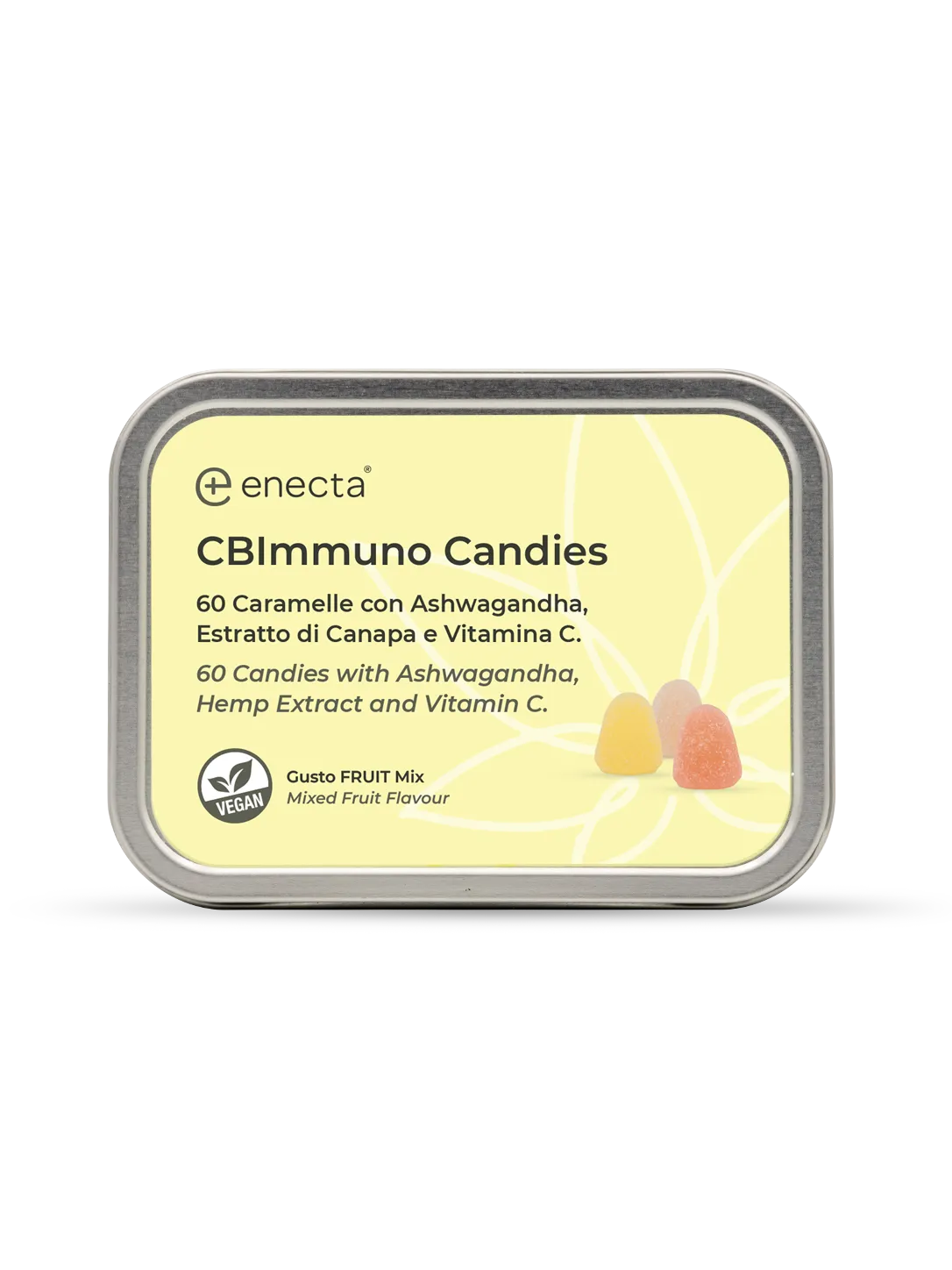 Caramelle CBImmuno 120 gr - confezione fronte
