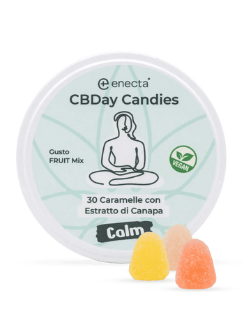 Caramelle con CBD Full Spectrum (Fiera Macrolibrarsi) - Enecta.it
