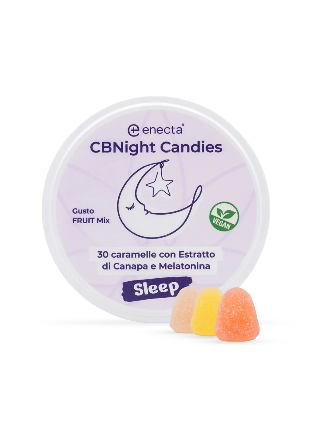 Caramelle notte CBNight 60 gr - confezione