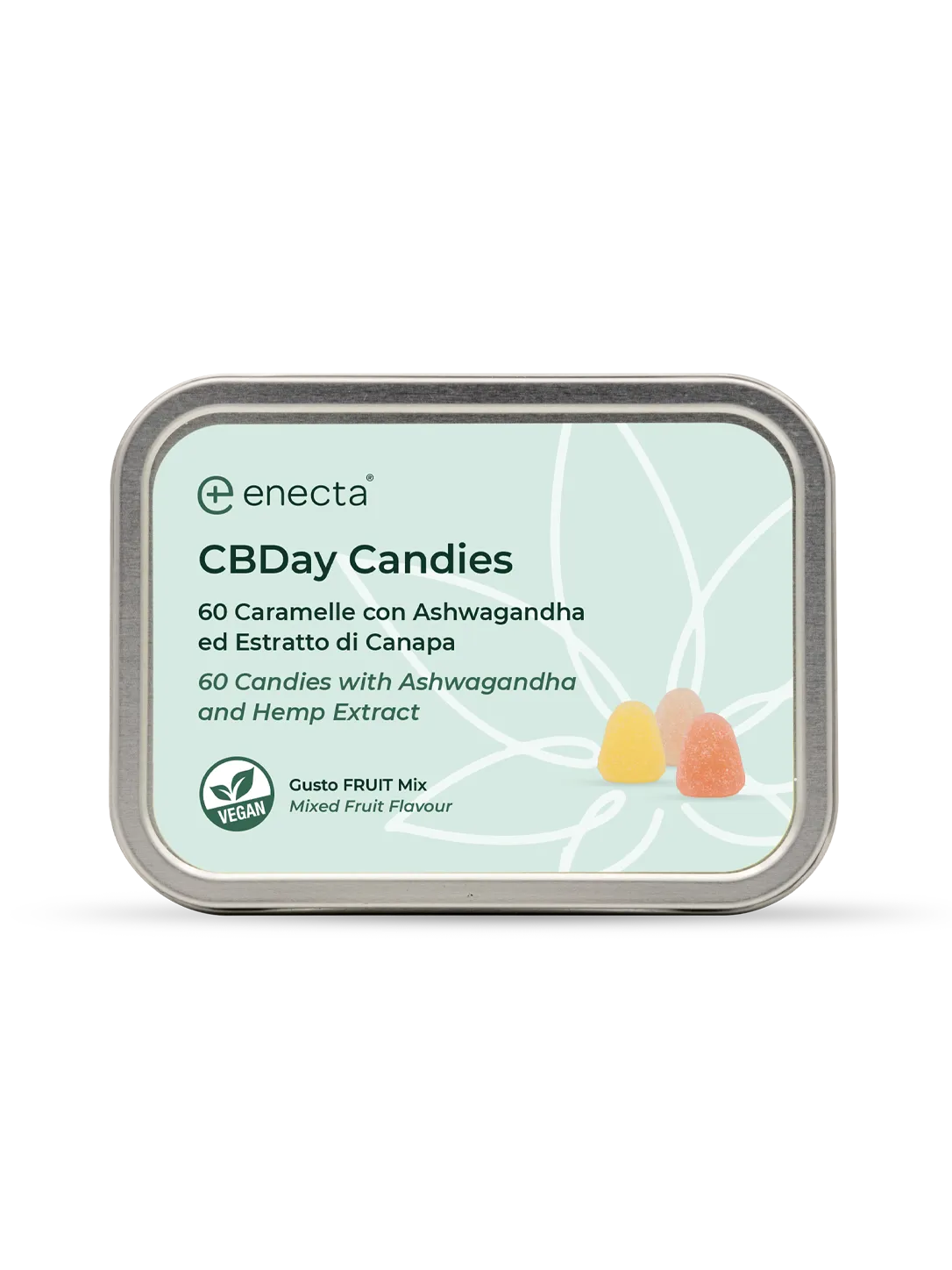 Caramelle relax CBDay 120 gr - confezione fronte