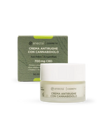 Crema antirughe con CBD - vasetto e astuccio