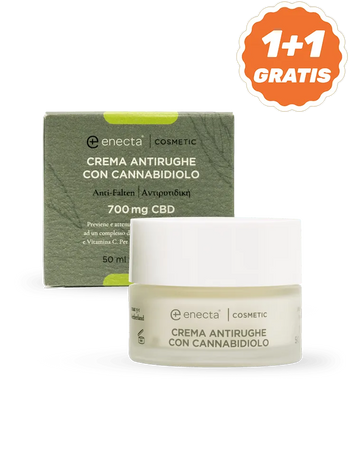 Crema antirughe con CBD