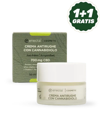 Crema antirughe con CBD
