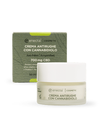 Crema antirughe con CBD