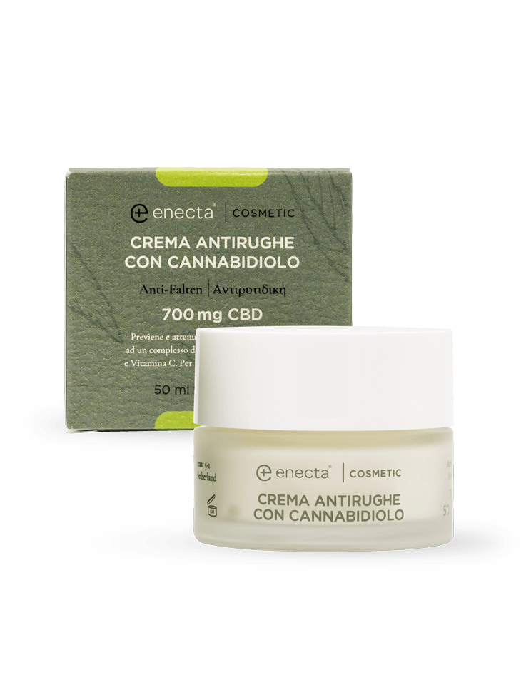 Crema antirughe con CBD