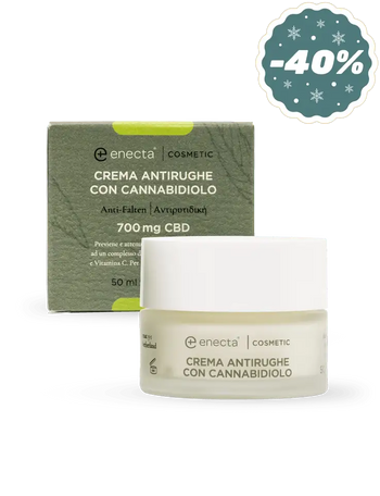 Crema antirughe con CBD