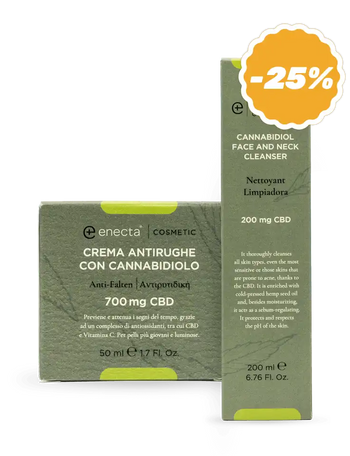 Crema antirughe + Detergente viso e collo