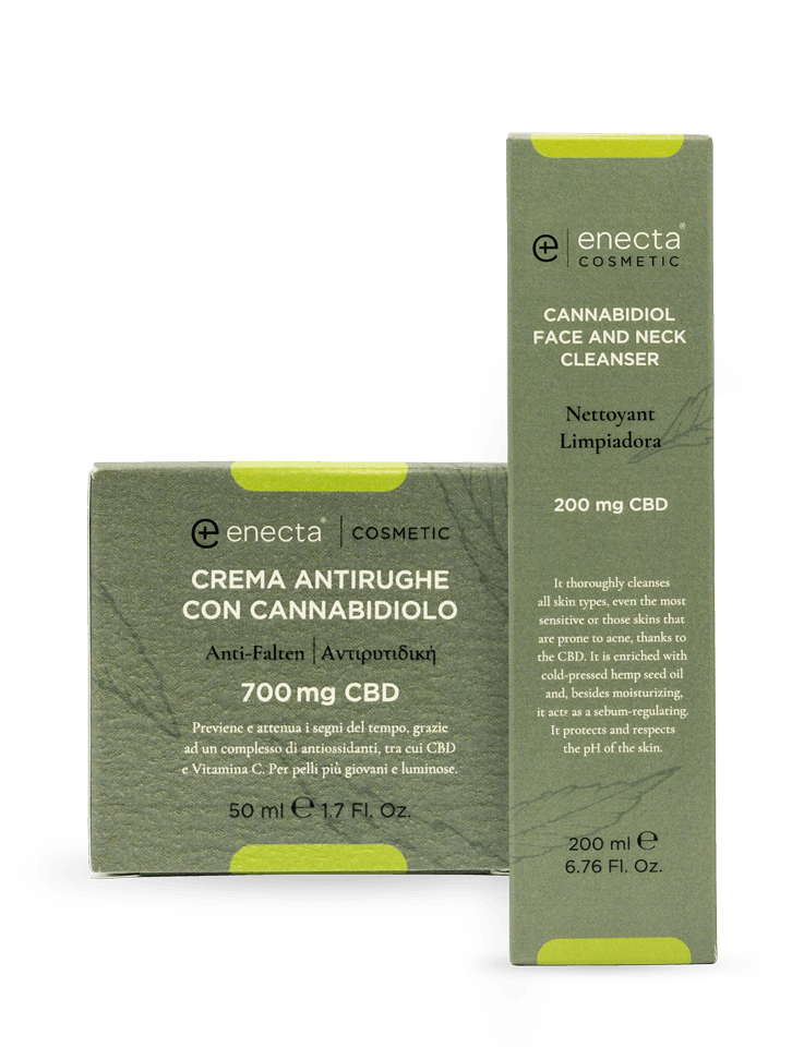 Crema antirughe + Detergente viso e collo - Enecta.it