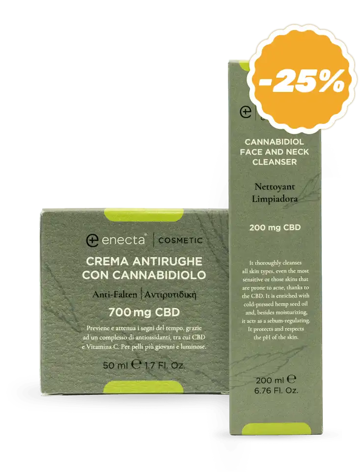 Crema antirughe + Detergente viso e collo