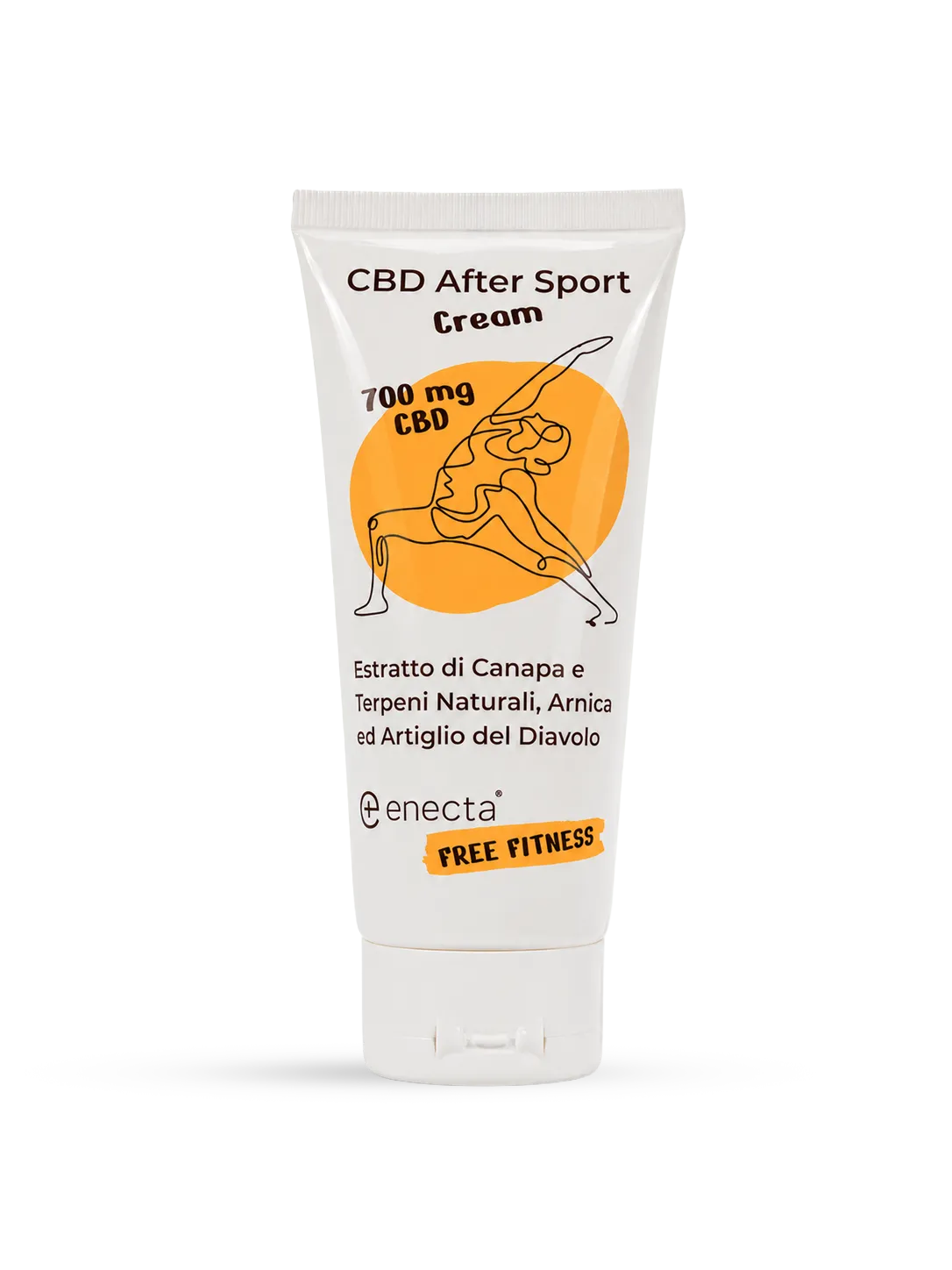 Crema CBD e arnica montana 100 ml - tubo