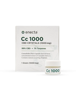 Cristalli di CBD 99% CC1000 - confezione