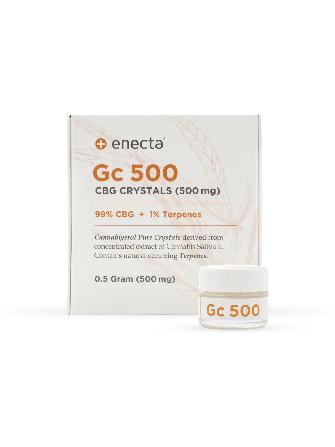 Cristalli di CBG 99% GC500 - confezione