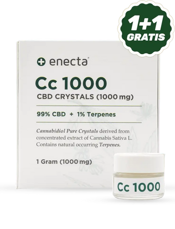 Cristalli di CBD 99% - Linea Cc