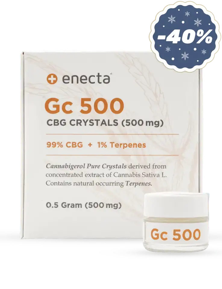 Cristalli di CBG 99% - Gc 500