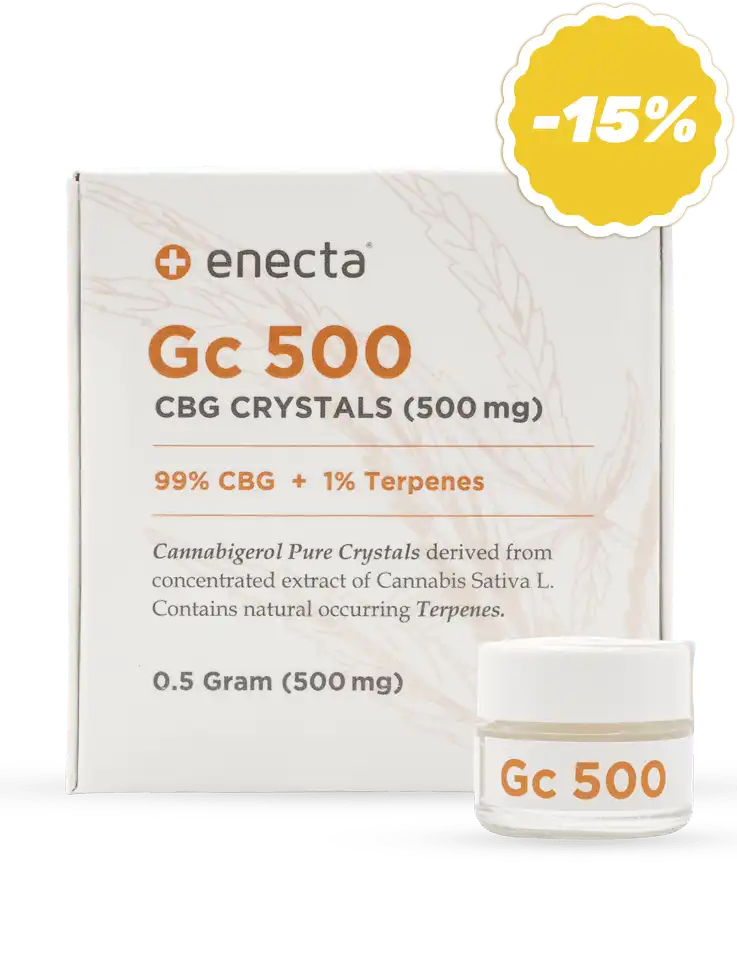 Cristalli di CBG 99% - Gc 500