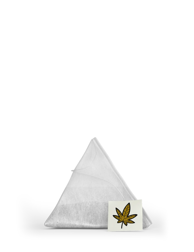 Tisana alla canapa con menta e scorza d’arancia