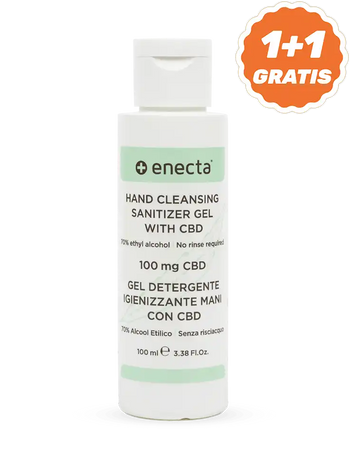 Gel igienizzante mani - 100 mg CBD, 100 ml