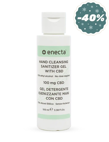 Gel igienizzante mani - 100 mg CBD, 100 ml