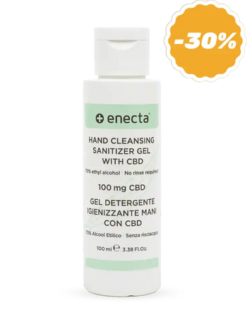 Gel igienizzante mani - 100 mg CBD, 100 ml