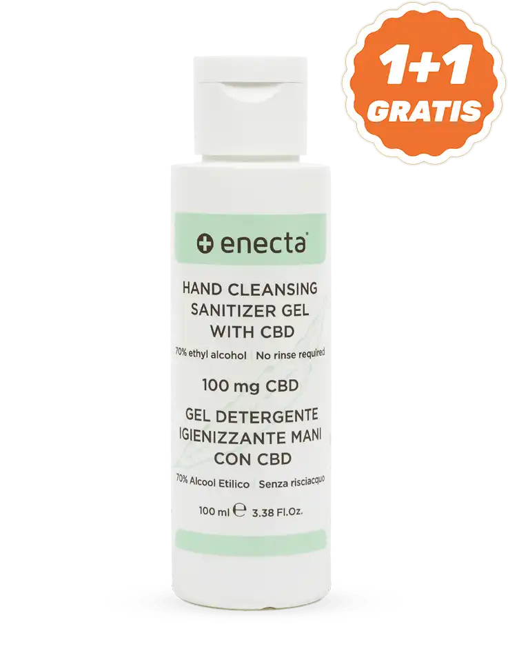 Gel igienizzante mani - 100 mg CBD, 100 ml