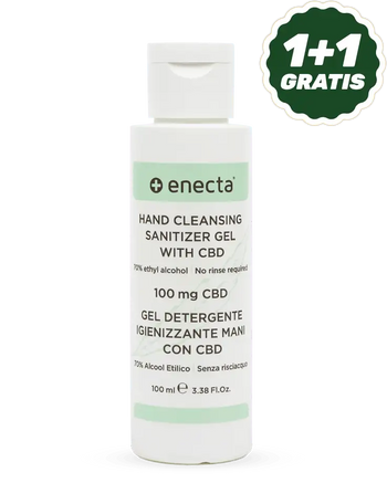Gel igienizzante mani - 100 mg CBD, 100 ml