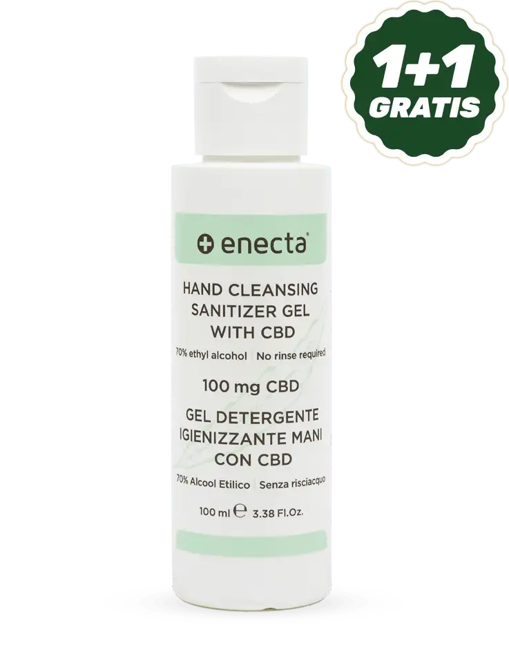 Gel igienizzante mani - 100 mg CBD, 100 ml