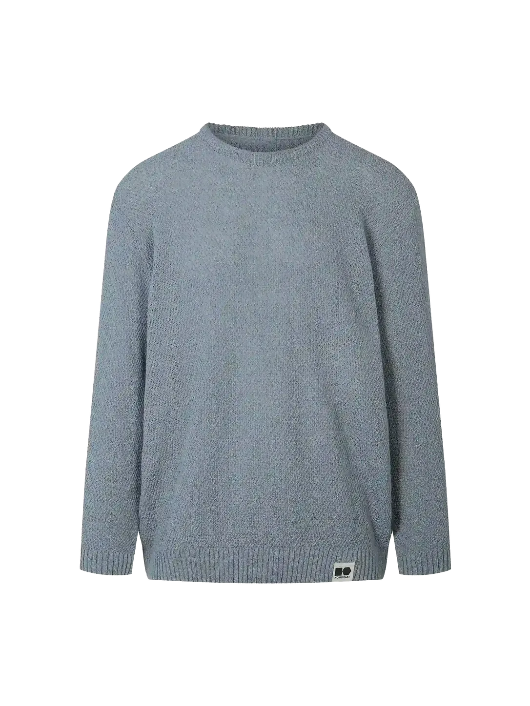 Maglione in canapa logo piccolo - colore grigio