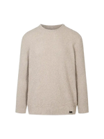 Maglione in canapa logo piccolo - colore natural