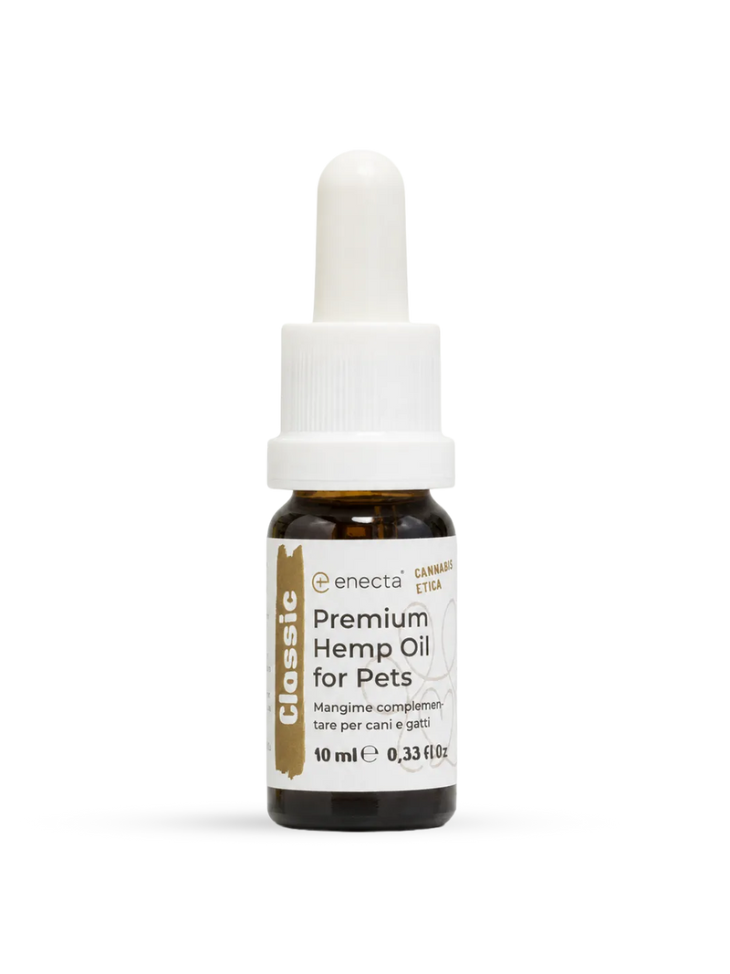 Olio CBD per animali 10 ml - flacone con contagocce
