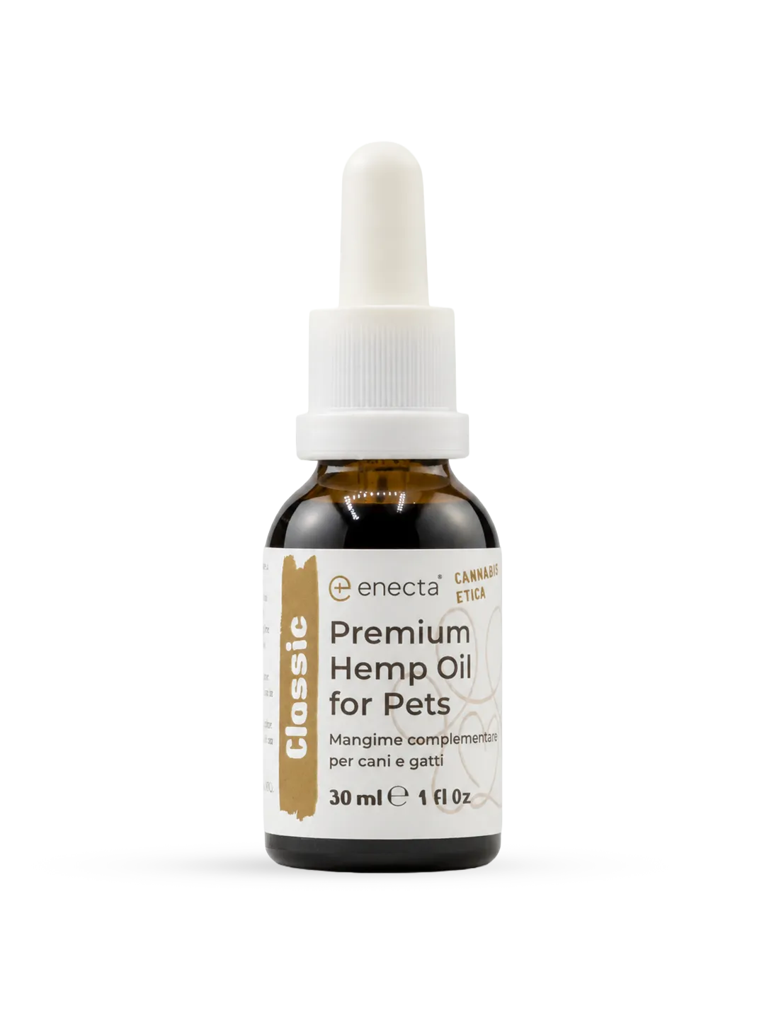 Olio CBD per animali 30 ml - flacone con contagocce