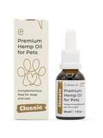 Olio CBD per animali 30 ml - confezione e flacone