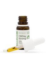 Olio CBDay 30% 10 ml - flacone, vista laterale