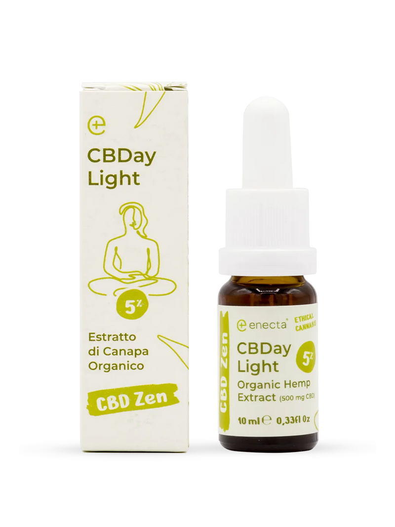 Olio CBDay 5% 10 ml - confezione e flacone