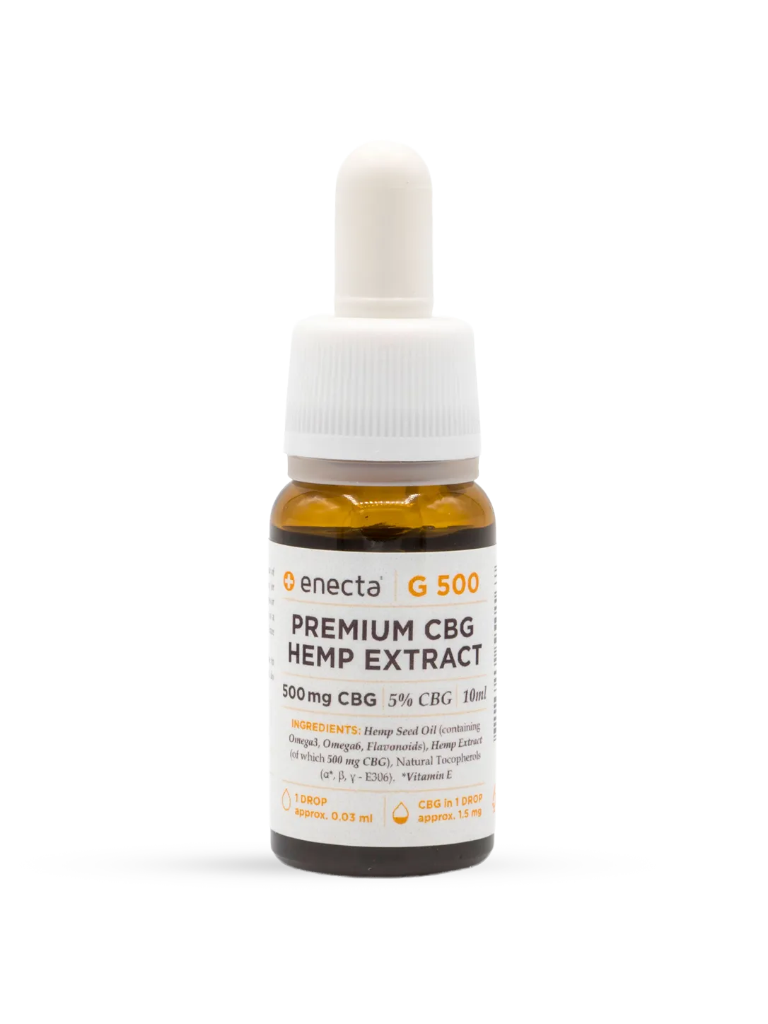 Olio CBG 5% 10 ml - flacone con contagocce