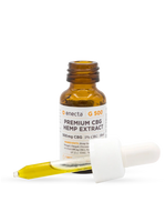 Olio CBG 5% 10 ml - flacone, vista laterale
